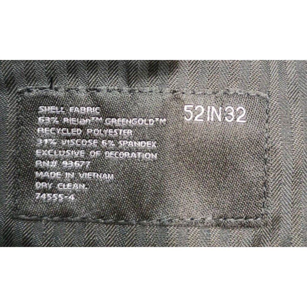 NEW J Ferrar Dress Pants Mens 52x32 Adjustec Evening Edition Stretches up to 2" - Picture 9 of 13